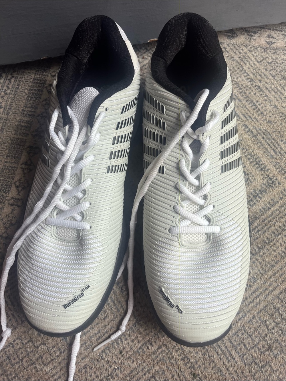 Men’s Kswiss hyper court express grey/white/black size 13
